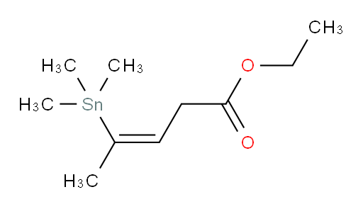 (Z)-ethyl 4-(trimethylstannyl)pent-3-enoate
