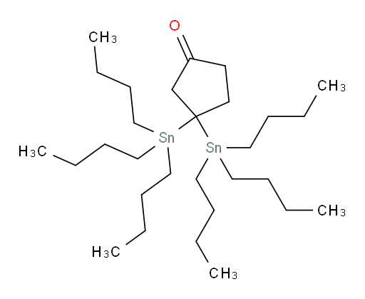 3,3-bis(tributylstannyl)cyclopentanone