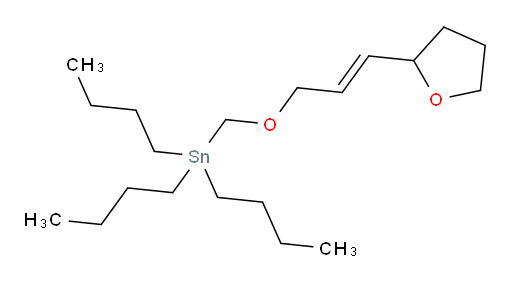 (E)-tributyl(((3-(tetrahydrofuran-2-yl)allyl)oxy)methyl)stannane