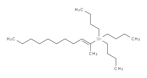 (E)-三丁基(十一烷-2-烯-2-基)锡烷
