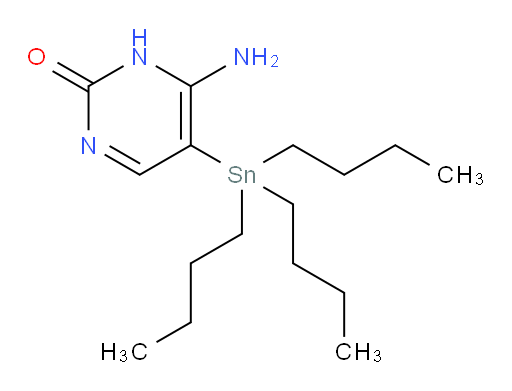 6-amino-5-(tributylstannyl)pyrimidin-2(1H)-one