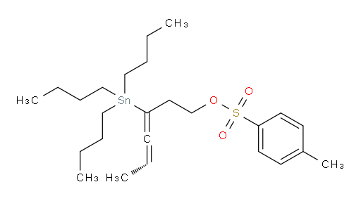 (S)-3-(tributylstannyl)hexa-3,4-dien-1-yl 4-methylbenzenesulfonate