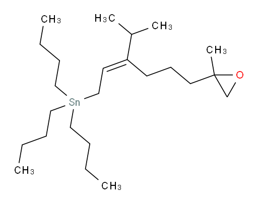 (E)-tributyl(3-isopropyl-6-(2-methyloxiran-2-yl)hex-2-en-1-yl)stannane