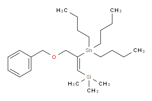 (Z)-(3-(benzyloxy)-2-(tributylstannyl)prop-1-en-1-yl)trimethylsilane