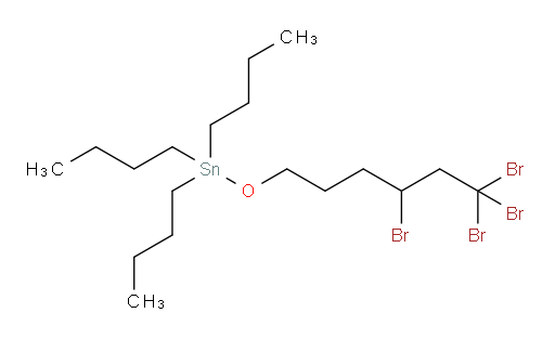 三丁基((4,6,6,6-四溴hex氧基))锡烷