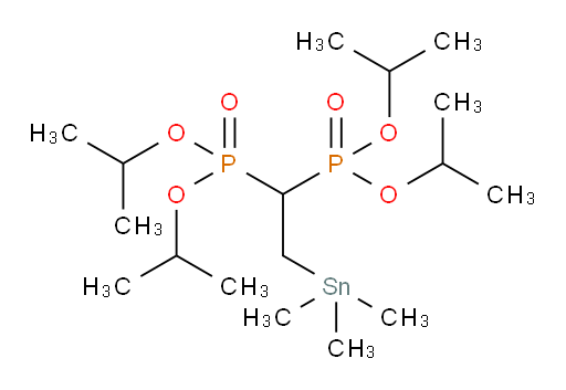 tetraisopropyl (2-(trimethylstannyl)ethane-1,1-diyl)bis(phosphonate)