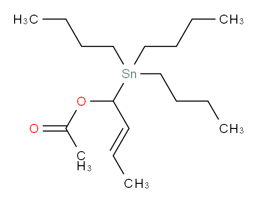 (E)-1-(tributylstannyl)but-2-en-1-yl acetate