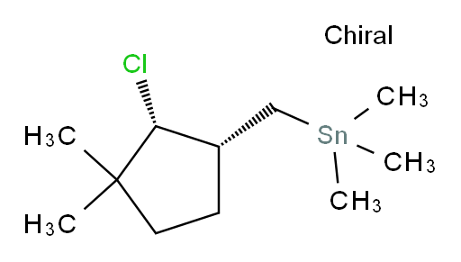 (((1R,2R)-2-氯-3,3-二甲基环戊基)甲基)三甲基锡烷