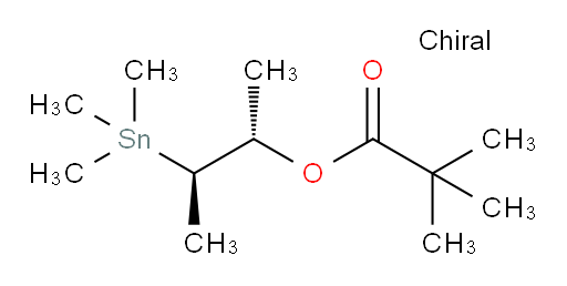 (2S,3R)-3-(三甲基锡基)丁-2-基 特戊酸酯