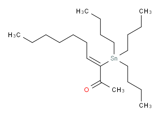 (Z)-3-(三丁基锡基)癸-3-烯-2-酮