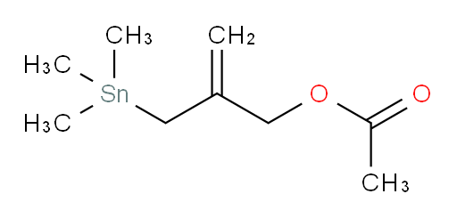 2-((trimethylstannyl)methyl)allyl acetate