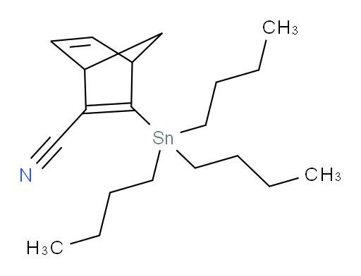 3-(tributylstannyl)bicyclo[2.2.1]hepta-2,5-diene-2-carbonitrile