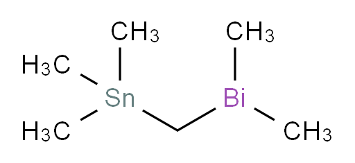 dimethyl((trimethylstannyl)methyl)bismuthine
