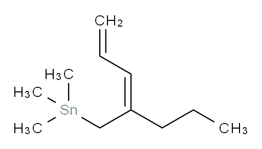 (Z)-三甲基(2-丙基戊-2,4-二烯-1-基)锡烷