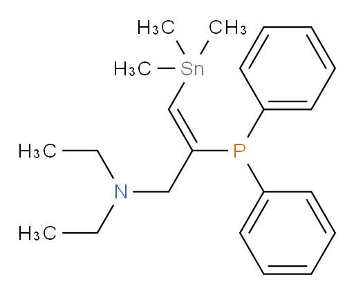(Z)-2-(二苯基膦酰基)-N,N-二乙基-3-(三甲基锡基)丙-2-烯-1-胺
