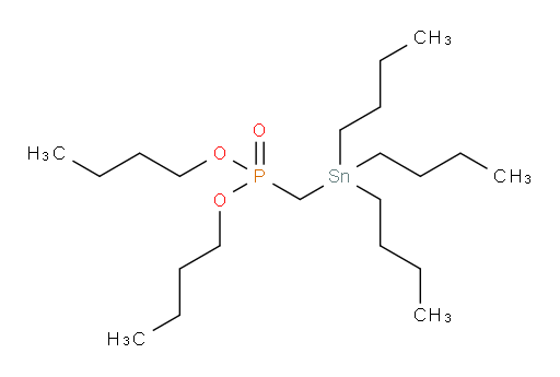 dibutyl ((tributylstannyl)methyl)phosphonate