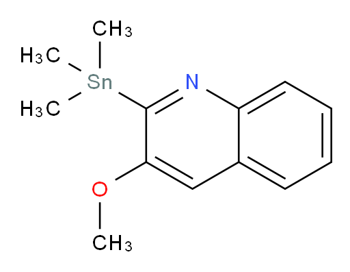 3-methoxy-2-(trimethylstannyl)quinoline