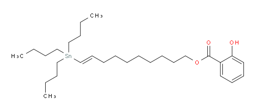 (E)-10-(tributylstannyl)dec-9-en-1-yl 2-hydroxybenzoate