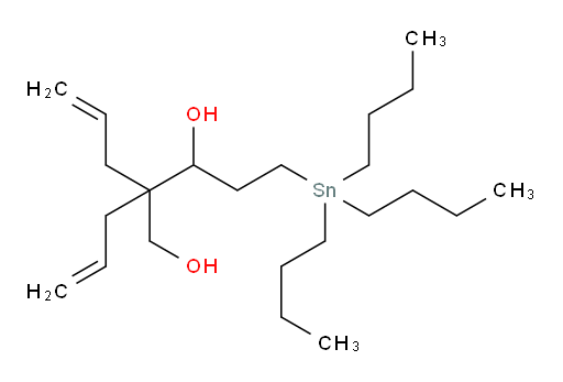 2,2-diallyl-5-(tributylstannyl)pentane-1,3-diol