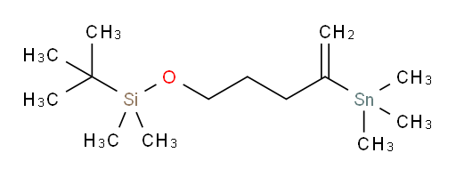 tert-butyldimethyl((4-(trimethylstannyl)pent-4-en-1-yl)oxy)silane