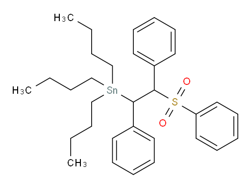 tributyl(1,2-diphenyl-2-(phenylsulfonyl)ethyl)stannane