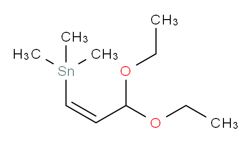 (Z)-(3,3-二乙氧基丙烯-1-基)三甲基锡烷