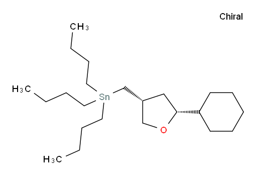 tributyl(((3R,5R)-5-cyclohexyltetrahydrofuran-3-yl)methyl)stannane
