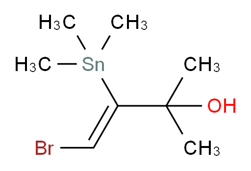 (Z)-4-溴-2-甲基-3-(三甲基锡基)丁-3-烯-2-醇
