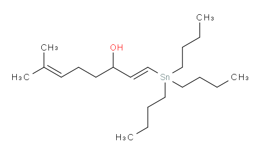 (E)-7-methyl-1-(tributylstannyl)octa-1,6-dien-3-ol