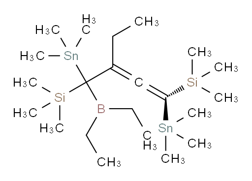 ((2R)-4-(二乙基boryl)-3-乙基-1,4-双(三甲基锡基)丁-1,2-二烯-1,4-二基)双(三甲基硅烷)