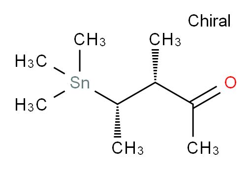 (3R,4S)-3-methyl-4-(trimethylstannyl)pentan-2-one
