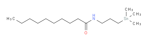 N-(3-(trimethylstannyl)propyl)decanamide