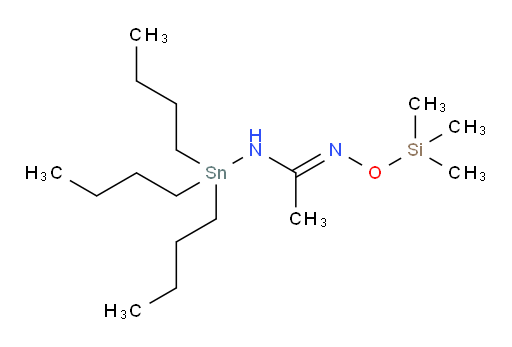 (E)-N-(tributylstannyl)-N'-((trimethylsilyl)oxy)acetimidamide