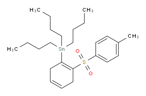 tributyl(2-tosylcyclohexa-1,4-dien-1-yl)stannane