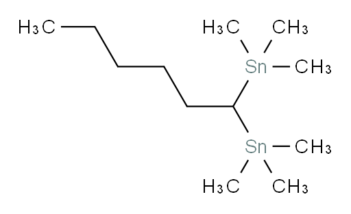 己烷-1,1-二基双(三甲基锡烷)