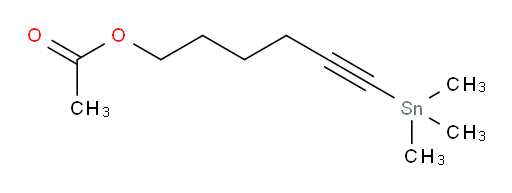 6-(trimethylstannyl)hex-5-yn-1-yl acetate