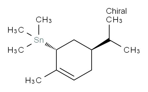 ((1R,5S)-5-isopropyl-2-methylcyclohex-2-en-1-yl)trimethylstannane