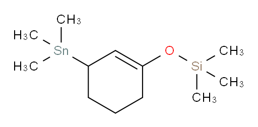 trimethyl((3-(trimethylstannyl)cyclohex-1-en-1-yl)oxy)silane