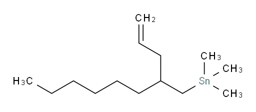 (2-allyloctyl)trimethylstannane
