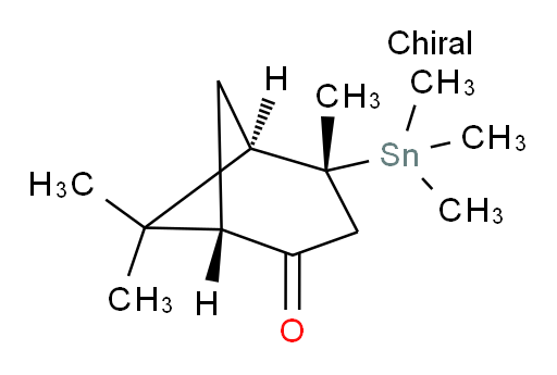 (1S,4R,5R)-4,6,6-trimethyl-4-(trimethylstannyl)bicyclo[3.1.1]heptan-2-one