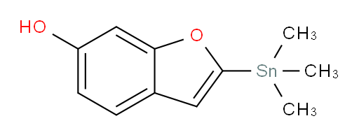 2-(trimethylstannyl)benzofuran-6-ol