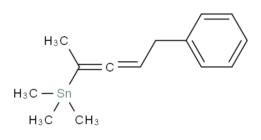 trimethyl(5-phenylpenta-2,3-dien-2-yl)stannane