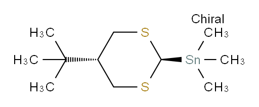 ((2r,5r)-5-(tert-butyl)-1,3-dithian-2-yl)trimethylstannane