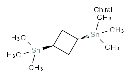(1r,3r)-1,3-bis(trimethylstannyl)cyclobutane