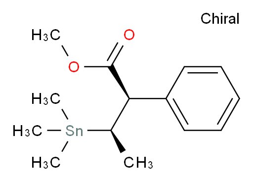 (2R,3R)-methyl 2-phenyl-3-(trimethylstannyl)butanoate