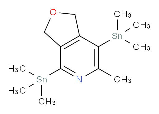 6-methyl-4,7-bis(trimethylstannyl)-1,3-dihydrofuro[3,4-c]pyridine