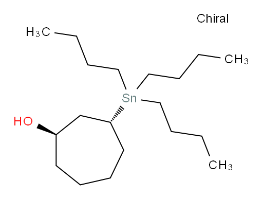 (1R,3R)-3-(三丁基锡基)环庚醇