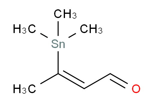 (Z)-3-(trimethylstannyl)but-2-enal