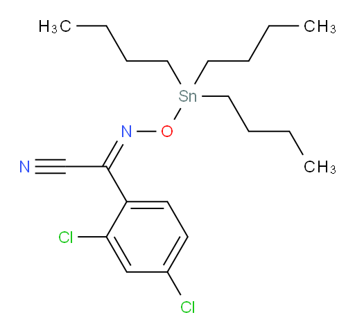 (E)-2,4-dichloro-N-((tributylstannyl)oxy)benzimidoyl cyanide