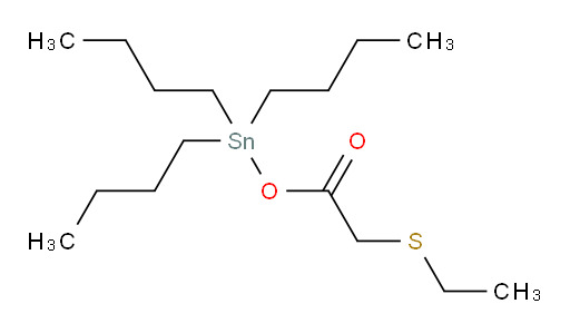 tributylstannyl 2-(ethylthio)acetate